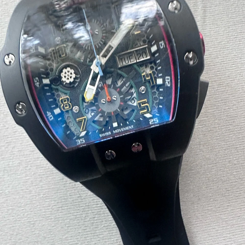 Invicta Black and Blue Men's Chronograph Watch